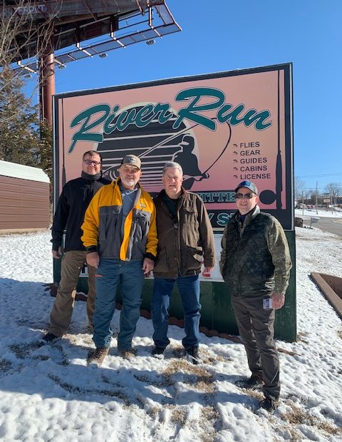 John Walker, Kenny Klimes, Vernon Preston and Sterling Short