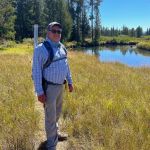 On the trail to the Meadows. This is Boundry Creek