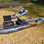 Dan and Glenn ready to float. Good Luck