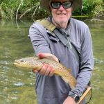 Glenn with a nice Brown