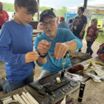 The kids just loved working with Bill today.
